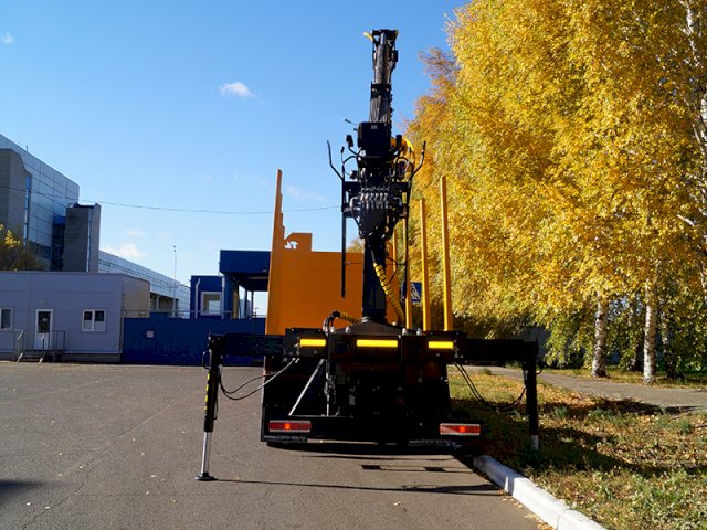 Фото №8: Сортиментовоз КАМАЗ 65115-773962-50 с КМУ VM10L74