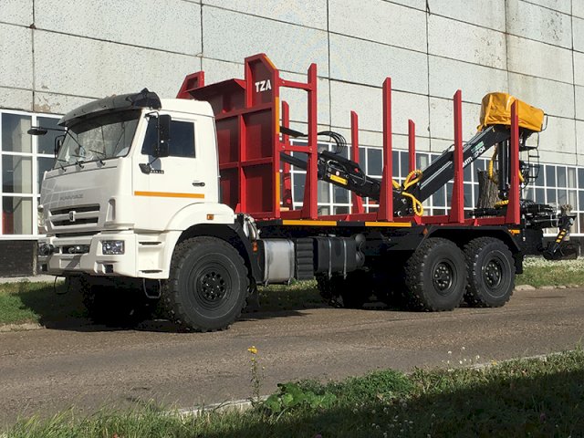 Фото №2: Сортиментовоз КАМАЗ 43118-3011-50 с КМУ ОМТЛ 97-04