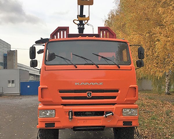 Фото №10: Сортиментовоз КАМАЗ 43118-3090-50 с КМУ VM10L74 (RX 38)