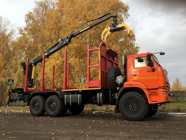 Фото №5: Сортиментовоз КАМАЗ 43118-3090-50 с КМУ VM10L74 (RX 38)