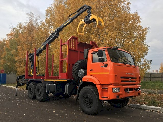 Фото №3: Сортиментовоз КАМАЗ 43118-3090-50 с КМУ VM10L74 (RX 38)