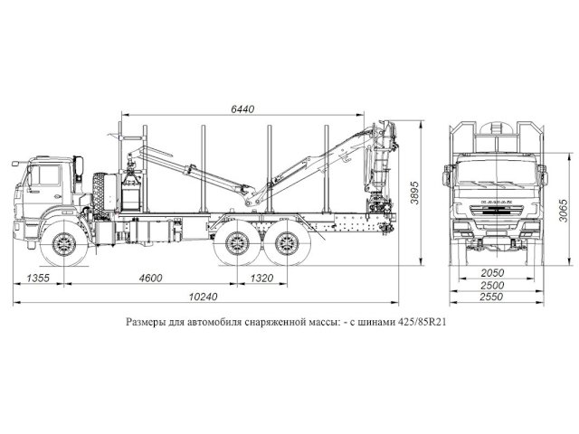 Фото №11: Сортиментовоз КАМАЗ 43118-3011-50 с КМУ VM10L74 (RX 38)