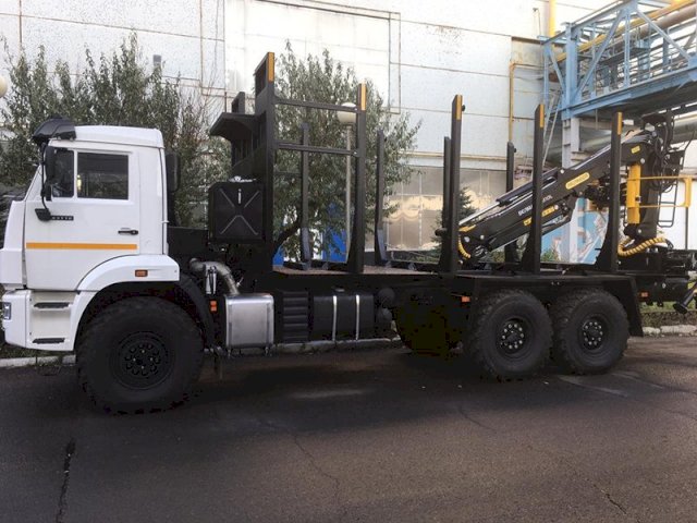 Фото №3: Сортиментовоз КАМАЗ 43118-3011-50 с КМУ VM10L74