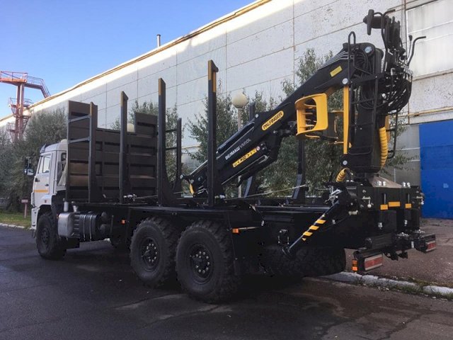 Фото №2: Сортиментовоз КАМАЗ 43118-3011-50 с КМУ VM10L74