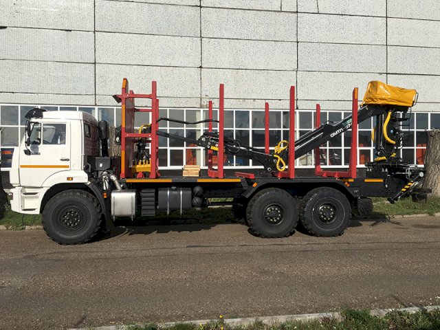 Фото №2: Сортиментовоз КАМАЗ 43118-3090-50 с КМУ ОМТЛ 97-04