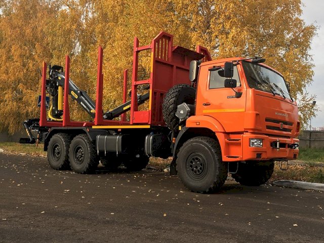Фото №3: Сортиментовоз КАМАЗ 43118-3012-48 с КМУ VM10L74 (RX 38)