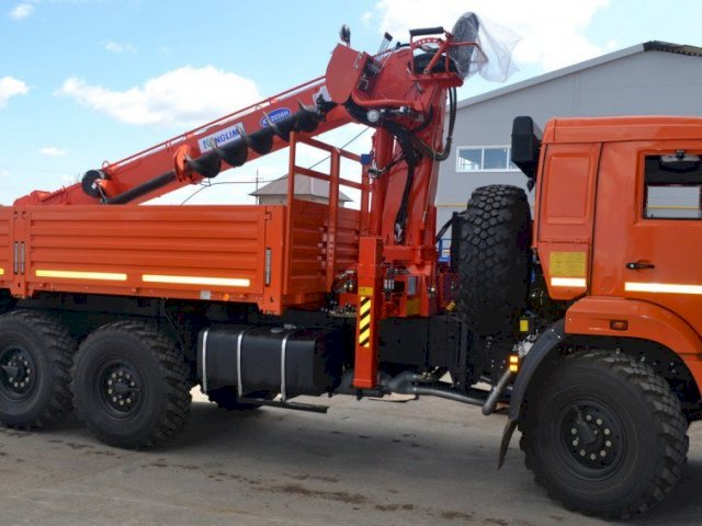 Фото №7: Ямобур Kanglim 2056 на базе КАМАЗ 43118