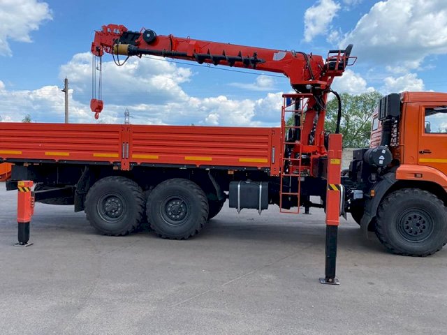 Фото №5: Ямобур Kanglim 2056 на базе КАМАЗ 43118