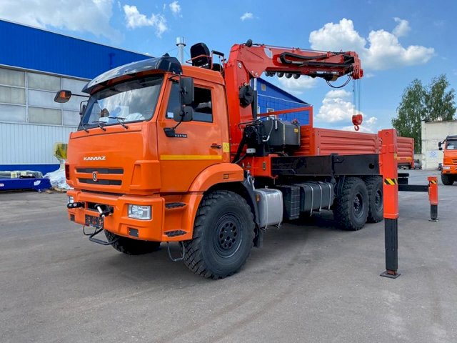Фото №4: Ямобур Kanglim 2056 на базе КАМАЗ 43118