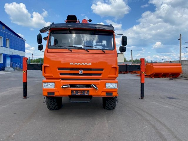 Фото №2: Ямобур Kanglim 2056 на базе КАМАЗ 43118