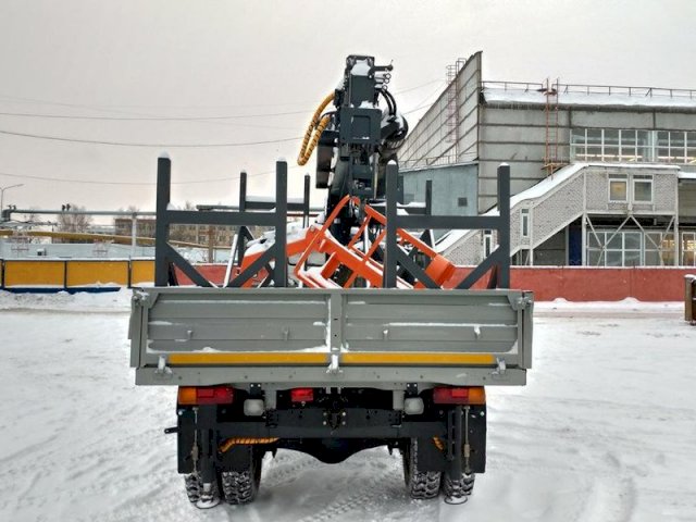 Фото №6: Бортовой манипулятор КМУ HTMI-035A с буром на шасси ГАЗ-33086