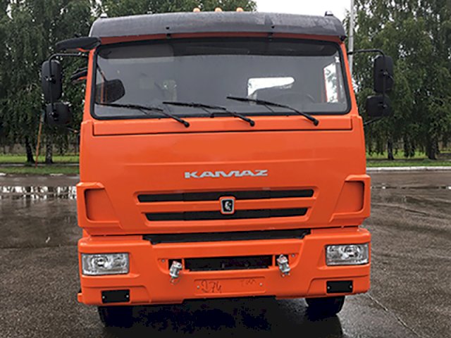 Фото №10: Крюковый погрузчик КАМАЗ 65115-773962-50 с гидроупорами с КМУ Palfinger PH T15