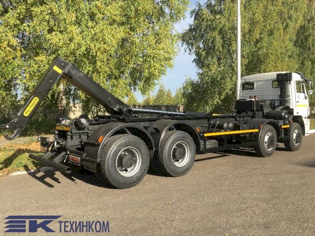 Фото №20: Крюковый погрузчик КАМАЗ 65201-3950-B5 с КМУ Palfinger РН Т26Рi