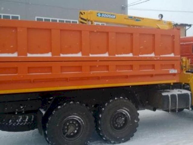 Фото №4: Самосвал КАМАЗ 43118 с КМУ SOOSAN SCS 513
