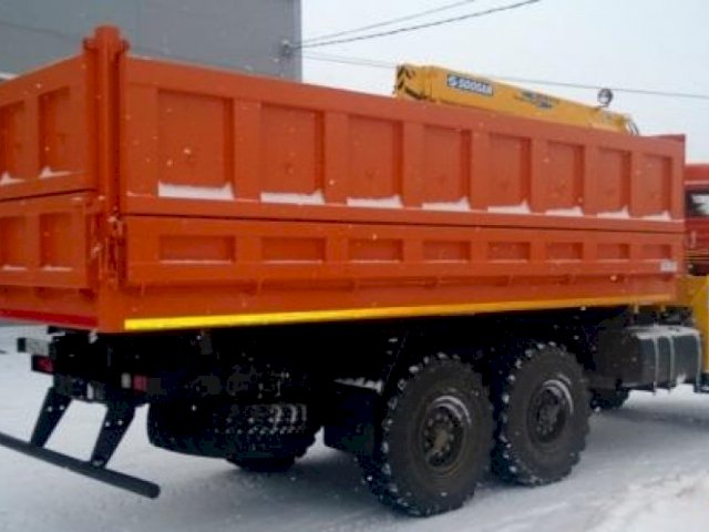 Фото №3: Самосвал КАМАЗ 43118 с КМУ SOOSAN SCS 513