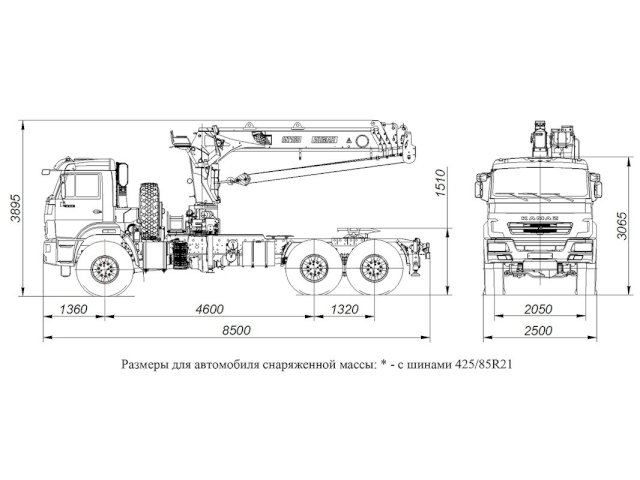 Фото №11: Седельный тягач КАМАЗ 43118-3011-50 с КМУ Inman IT 150