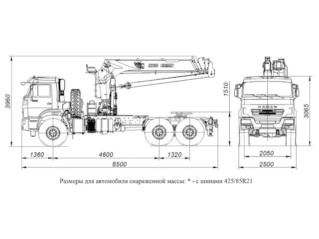 Фото №13: Седельный тягач КАМАЗ 43118-3027-50 с КМУ Inman IT 150
