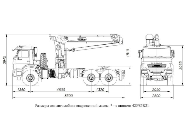 Фото №4: Седельный тягач КАМАЗ 43118-3027-50 с КМУ DongYang SS1956 ace