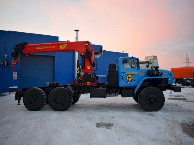 Фото №7: Седельный тягач Урал 4320-1912-60Е5 с КМУ ИТ-180 (008)