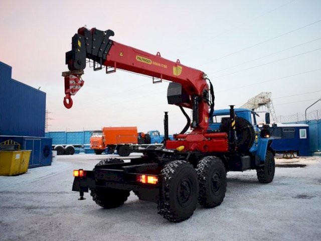 Фото №6: Седельный тягач Урал 4320-1912-60Е5 с КМУ ИТ-180 (008)