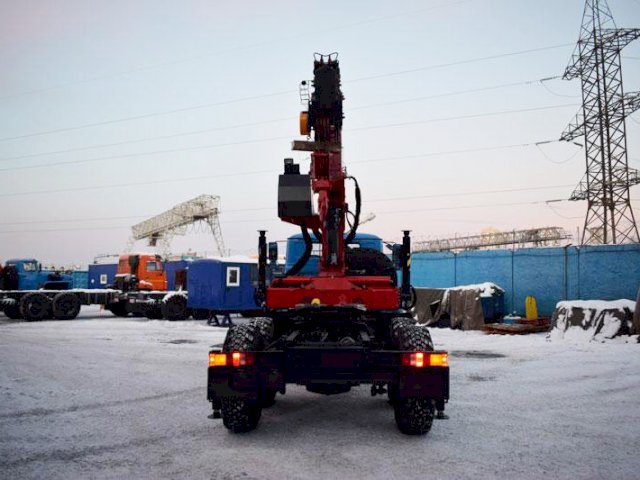 Фото №5: Седельный тягач Урал 4320-1912-60Е5 с КМУ ИТ-180 (008)