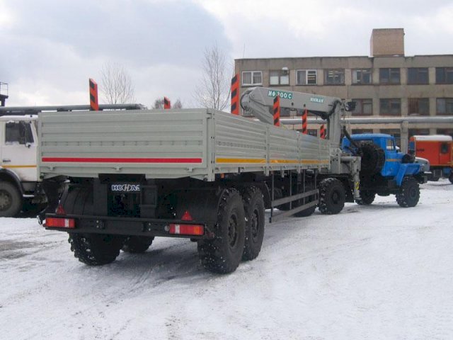 Фото №5: Седельный тягач Урал 4320-1912-60Е5 с КМУ ИФ-300