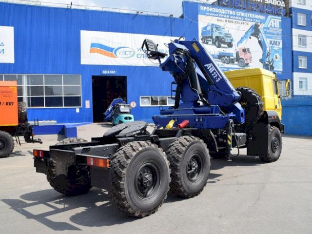 Фото №8: Седельный тягач Урал 4320-4972-82Е5 с КМУ АНТ 22-3 (006)