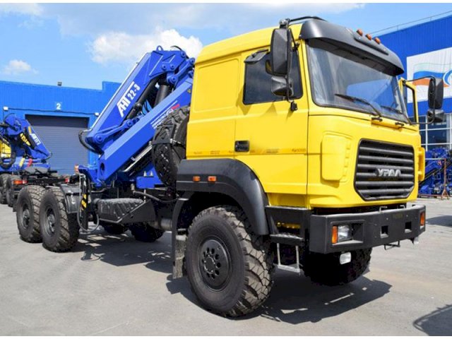 Фото №7: Седельный тягач Урал 4320-4972-82Е5 с КМУ АНТ 22-3 (006)