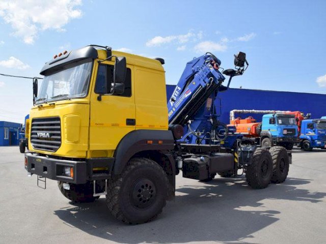 Фото №2: Седельный тягач Урал 4320-4972-82Е5 с КМУ АНТ 22-3 (006)