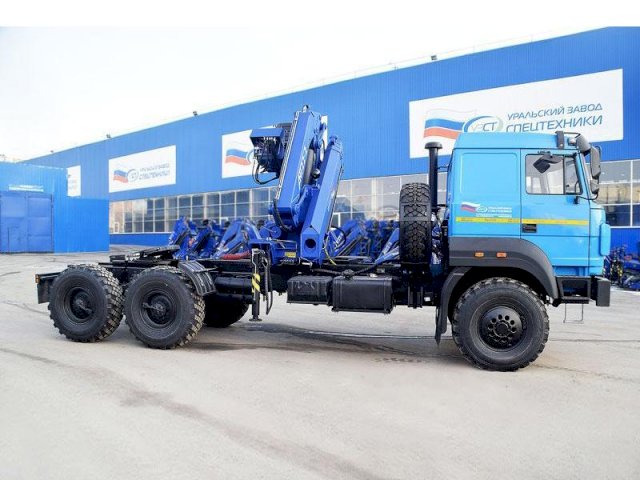 Фото №8: Седельный тягач Урал 4320-4972-80Е5 с КМУ АНТ 22-2
