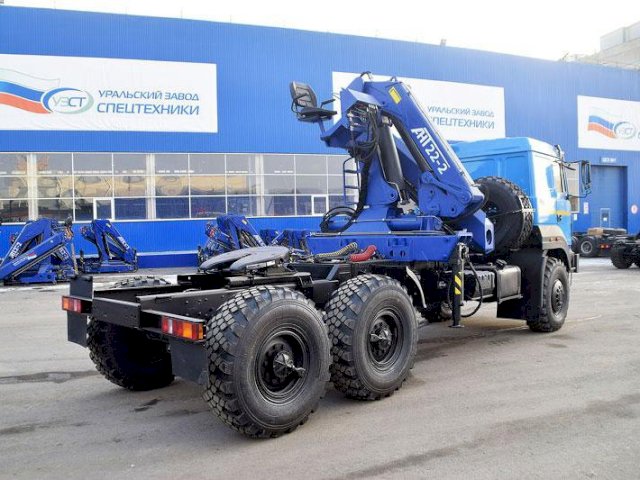 Фото №7: Седельный тягач Урал 4320-4972-80Е5 с КМУ АНТ 22-2