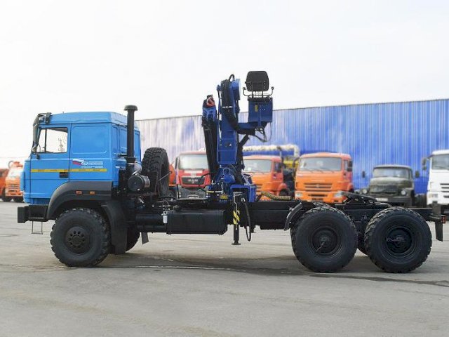 Фото №6: Седельный тягач Урал 4320-4972-80Е5 с КМУ АНТ 22-2