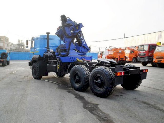 Фото №4: Седельный тягач Урал 4320-4972-80Е5 с КМУ АНТ 22-2