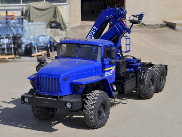 Фото №8: Седельный тягач Урал 4320-1912-60Е5 с КМУ АНТ 22-2