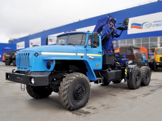 Фото №7: Седельный тягач Урал 4320-1912-60Е5 с КМУ АНТ 22-2