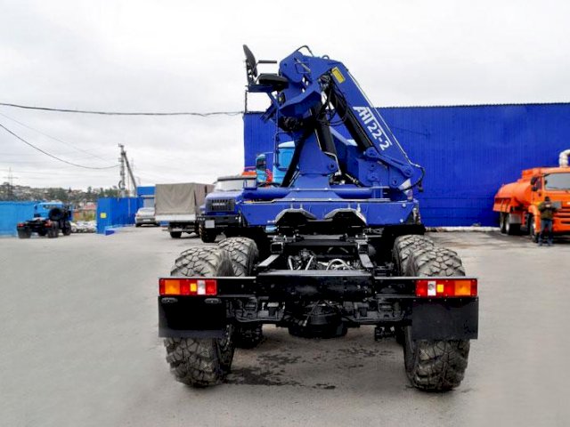 Фото №4: Седельный тягач Урал 4320-1912-60Е5 с КМУ АНТ 22-2