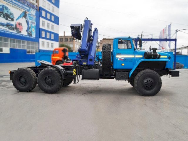 Фото №2: Седельный тягач Урал 4320-1912-60Е5 с КМУ АНТ 22-2