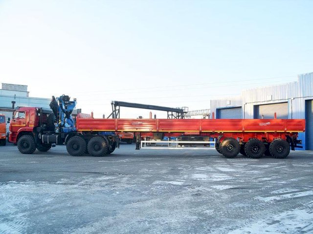 Фото №6: Седельный тягач КАМАЗ 65221-6020-53 с КМУ ИМ-240-04