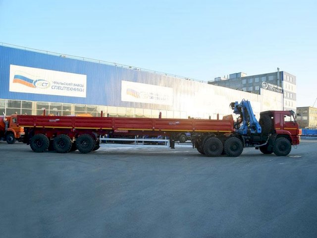 Фото №4: Седельный тягач КАМАЗ 65221-6020-53 с КМУ ИМ-240-04