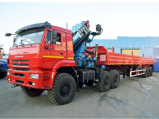 Фото №2: Седельный тягач КАМАЗ 65221-6020-53 с КМУ ИМ-240-04