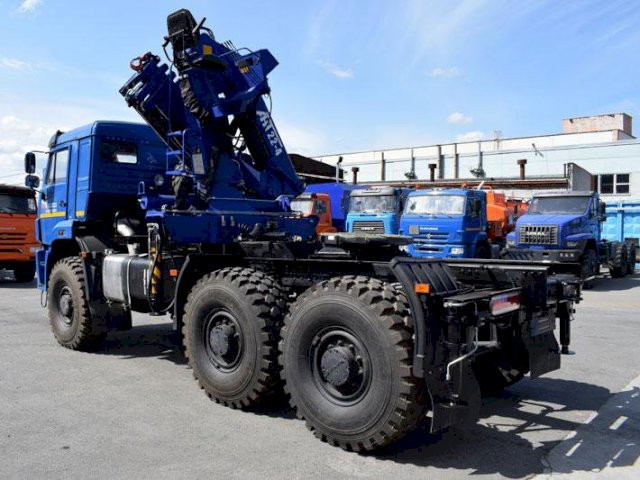 Фото №4: Седельный тягач КАМАЗ 65221-6020-53 с КМУ АНТ 22-4 (033)