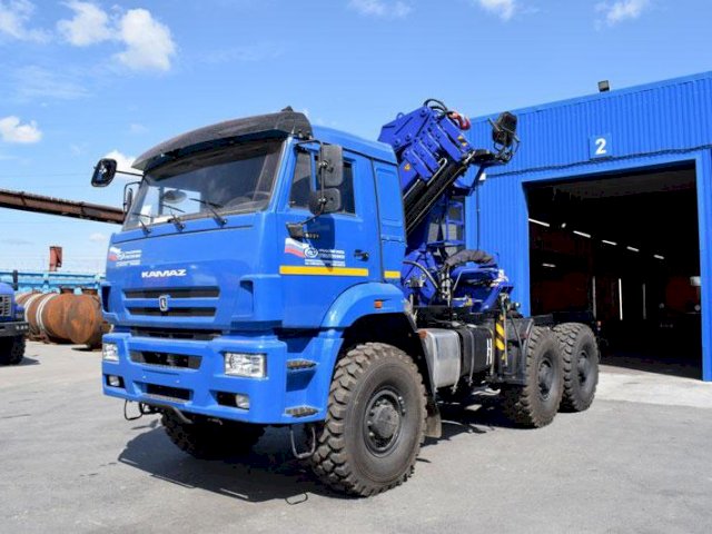 Фото №2: Седельный тягач КАМАЗ 65221-6020-53 с КМУ АНТ 22-4 (033)