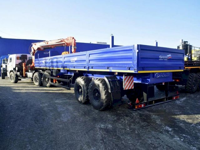 Фото №2: Седельный тягач КАМАЗ 43118-3027-50 с КМУ Kanglim KS 2056 (006)