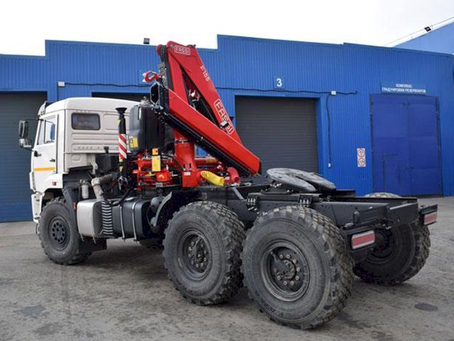 Фото №7: Седельный тягач КАМАЗ 43118-3027-50 с КМУ Fassi F155.A.0.22 (24)