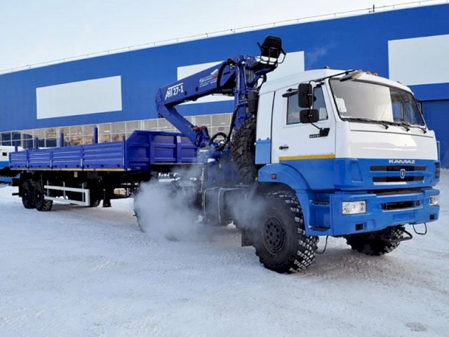Фото №8: Седельный тягач КАМАЗ 43118-3049-50 с КМУ АНТ 27-1