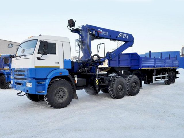 Фото №5: Седельный тягач КАМАЗ 43118-3049-50 с КМУ АНТ 27-1