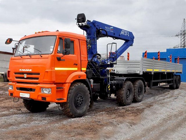 Фото №3: Седельный тягач КАМАЗ 43118-3049-50 с КМУ АНТ 27-1