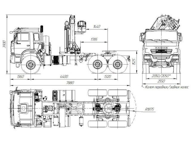 Фото №11: Седельный тягач КАМАЗ 43118-3027-50 с КМУ АНТ 22-4 (025)