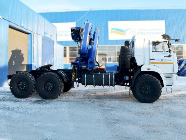 Фото №6: Седельный тягач КАМАЗ 43118-3027-50 с КМУ АНТ 22-4 (025)