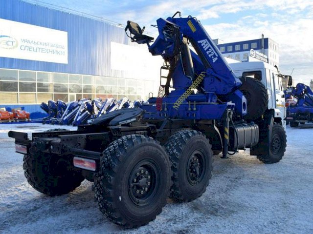 Фото №5: Седельный тягач КАМАЗ 43118-3027-50 с КМУ АНТ 22-4 (025)